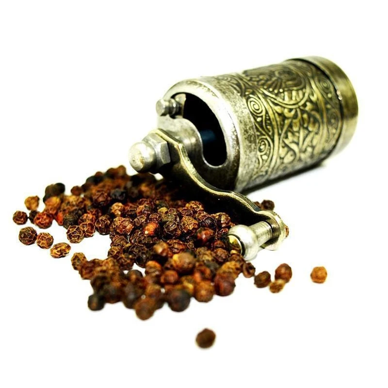 mini spice salt pepper grinder turkish mill manuel with handle kitchen accessories gadgets gift camp new home 358 cm free global shipping