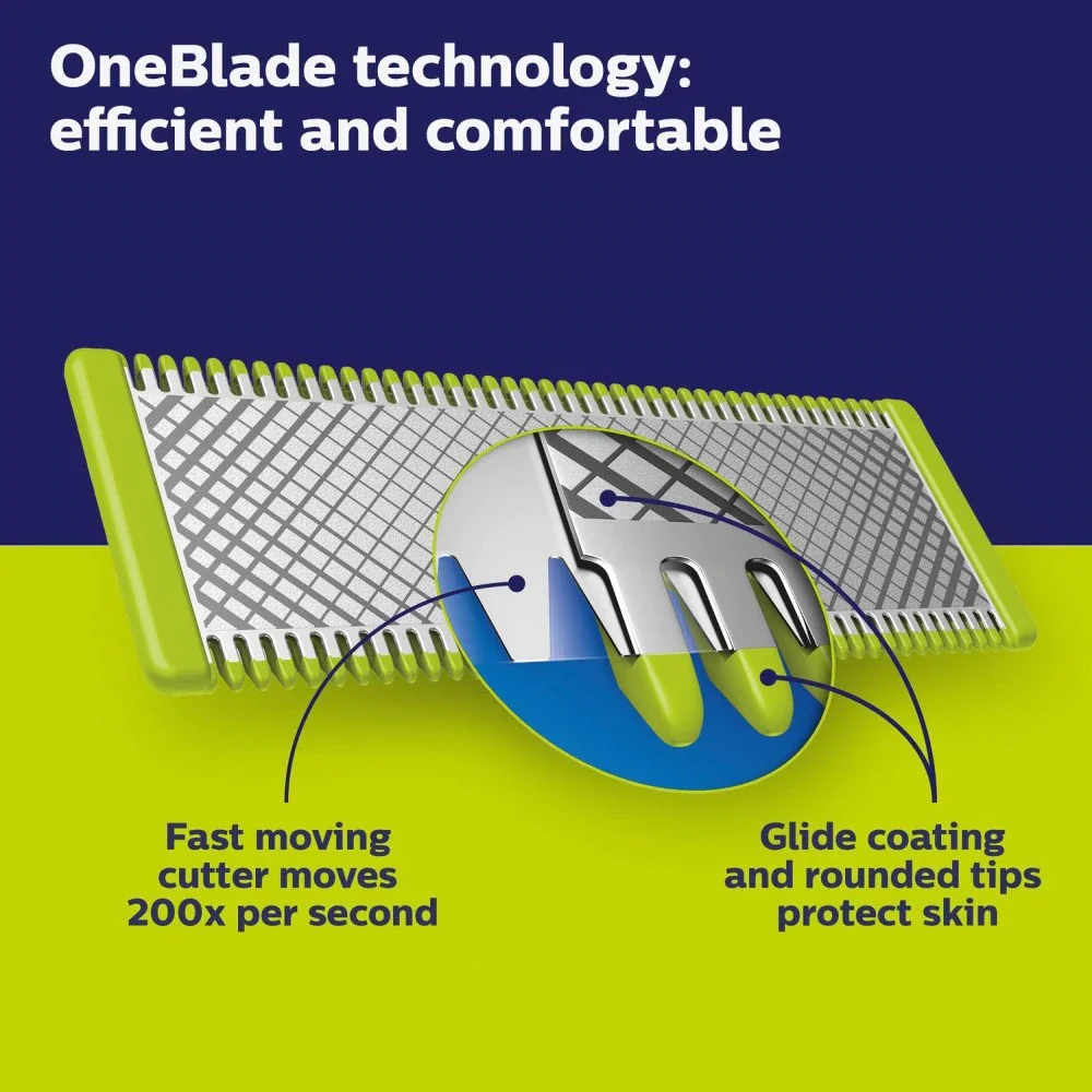 электробритва Philips OneBlade QP2520 бритва машинка для стрижки триммер мужчин