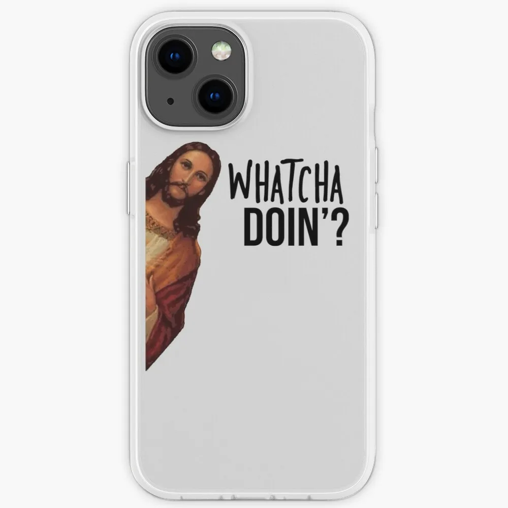 

Jesus I Saw That Funny Meme iPhone iPhone 11 For iPhone 11 13 12 Pro XR X 7 8 Plus XS Max 6S Smart Phone Cover