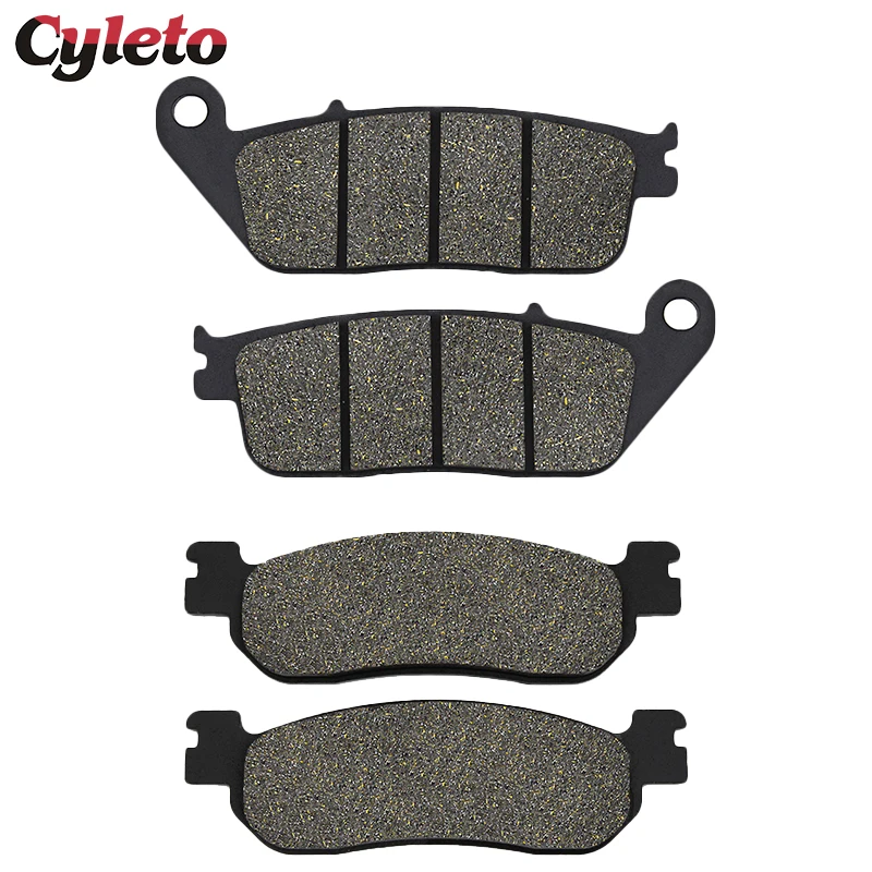 Передние и задние тормозные колодки Cyleto для мотоцикла Yamaha Xmax XP 125 400 YP250 YP400 X Max YP125R XP250R YP250R YP400R VP 250 Xcity