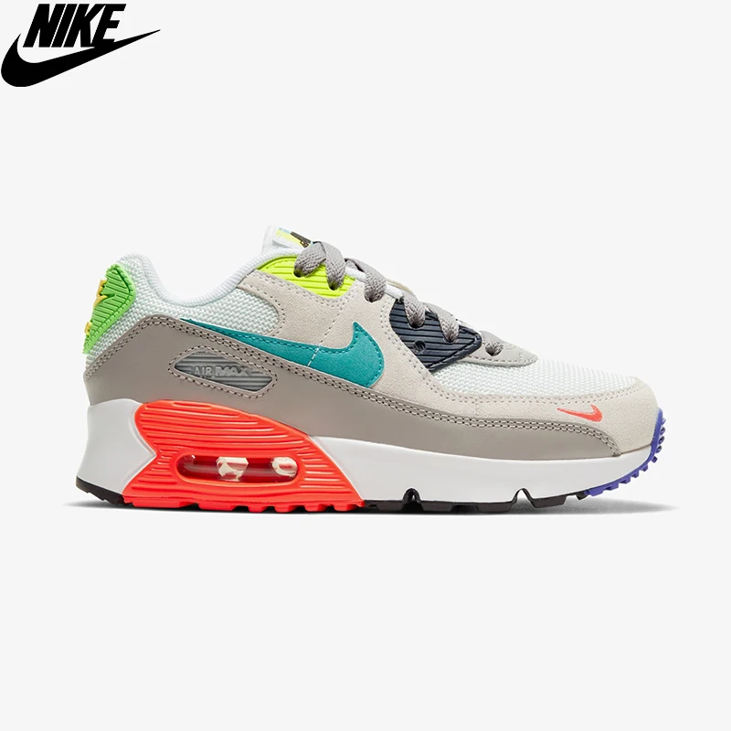 Кроссовки Nike Air Max 90 EOI детские спортивная обувь черные DA5716-001 для мальчиков и