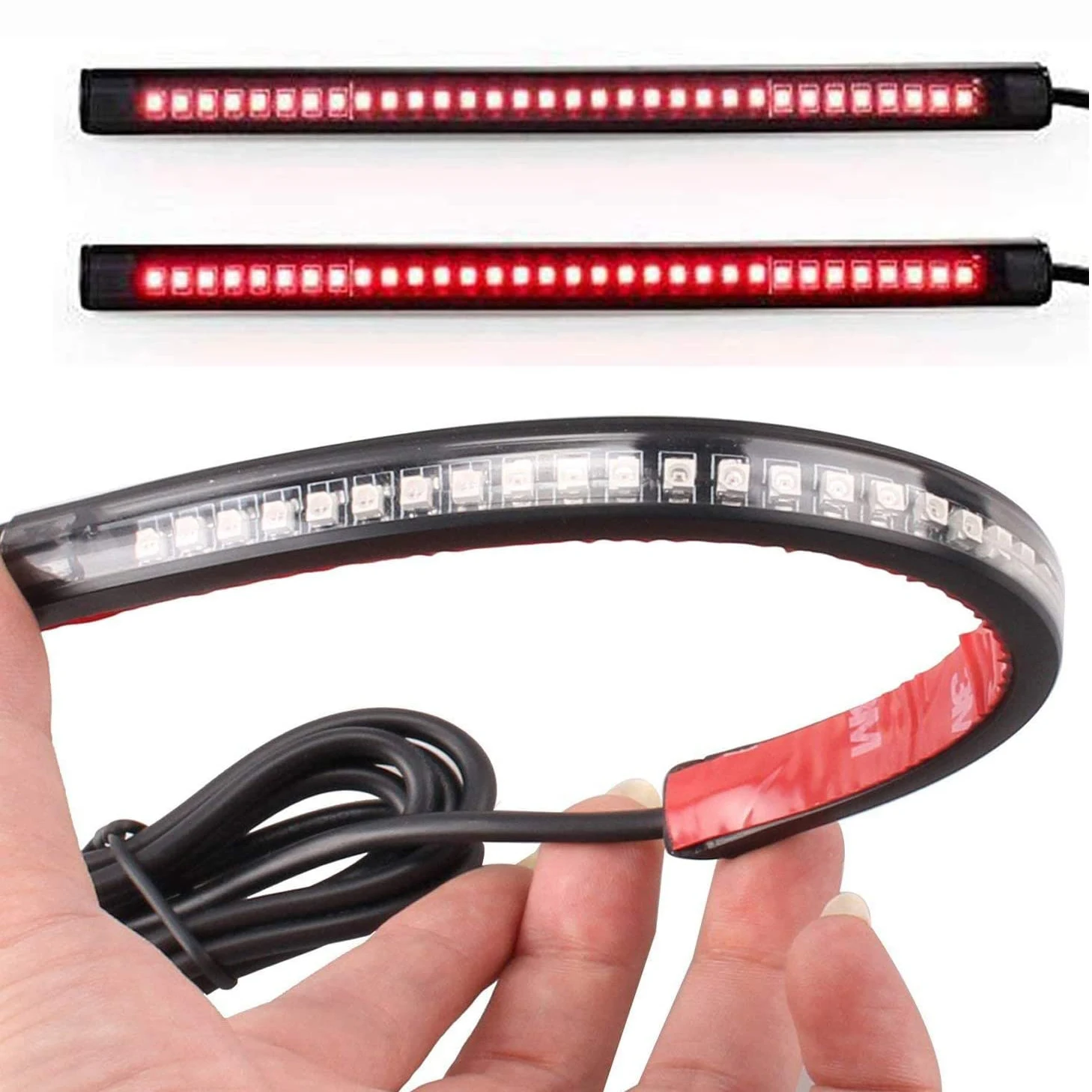 Гибсветильник Светодиодная лента для мотоцикла 48 светодиодов Задний сигнал