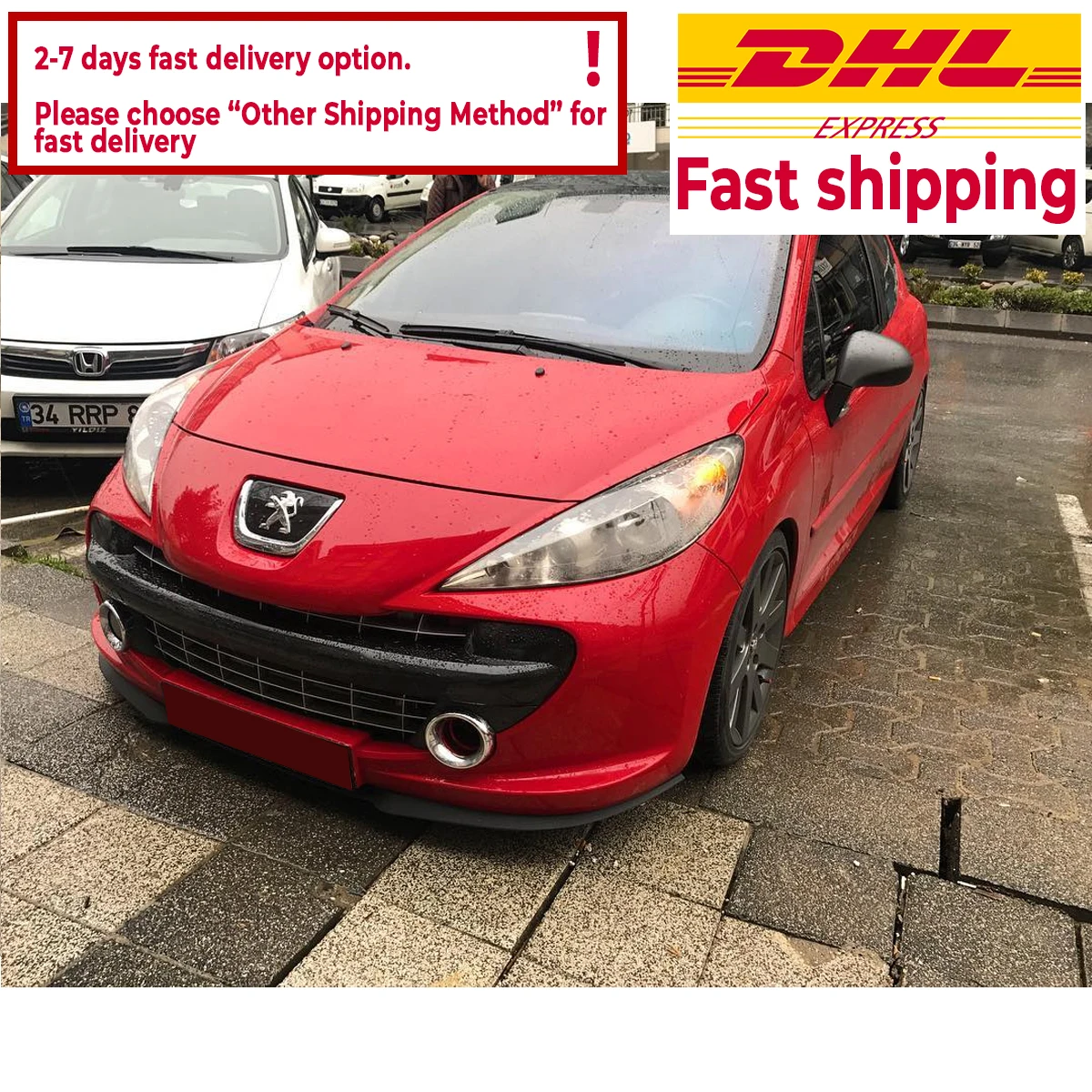 3 шт. Универсальные Передние бамперы для PEUGEOT 207 CUPRA R|Амортизаторы| |