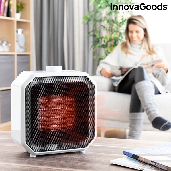 Портативный Керамический нагреватель Sakhan InnovaGoods 1500 Вт | Обустройство дома