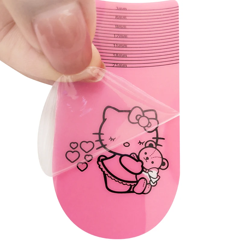 Линейка для наращивания ресниц инструменты подтяжки 10-1000 шт./лот ПВХ линейки