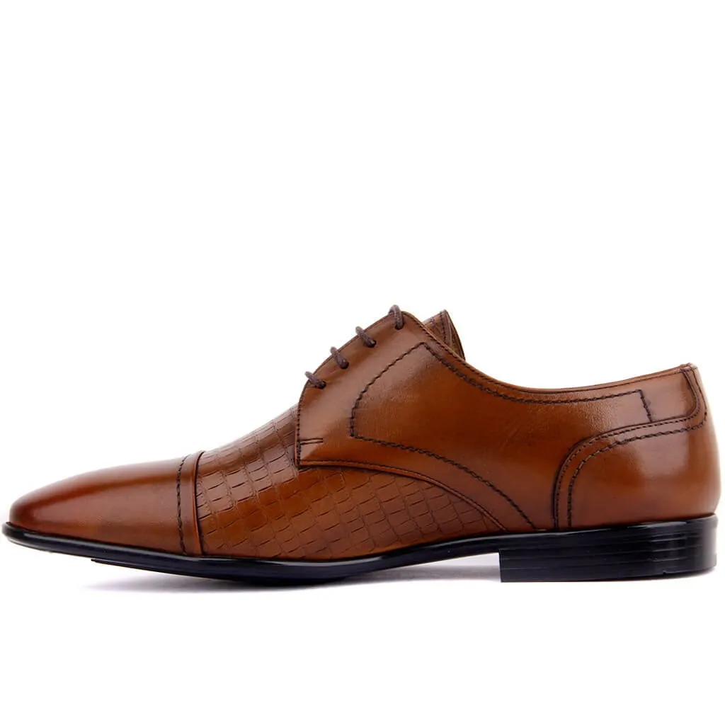 Мужская классическая кожаная обувь Fosco-Tan