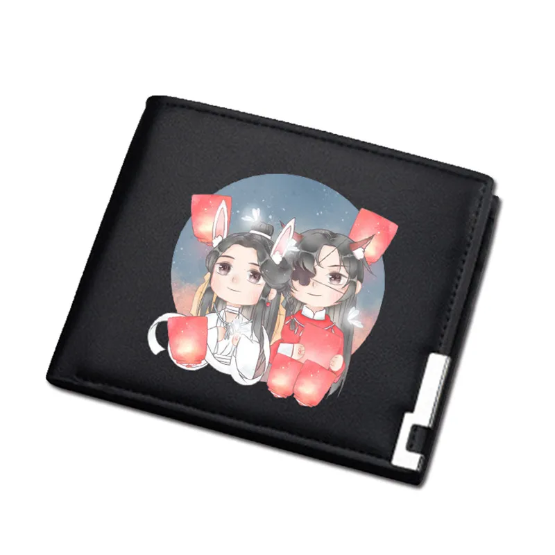 

Короткий кошелек для косплея Tian Guan Ci Fu Hua Cheng Xie Lian, небесный официальный кошелек с благословением для монет и удостоверения личности, кошелек...