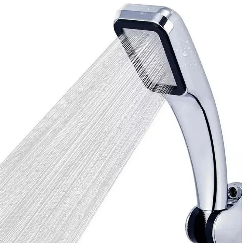 Лейка для душа хромированная с одним режимом 300 микроточек |