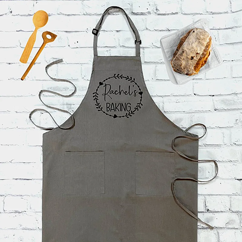 

Personalized Baking Apron With Name,Lightweight Funny Apron,Custom Aprons for Women Hostess Gift Ideas Baking Gifts,Humor Chef