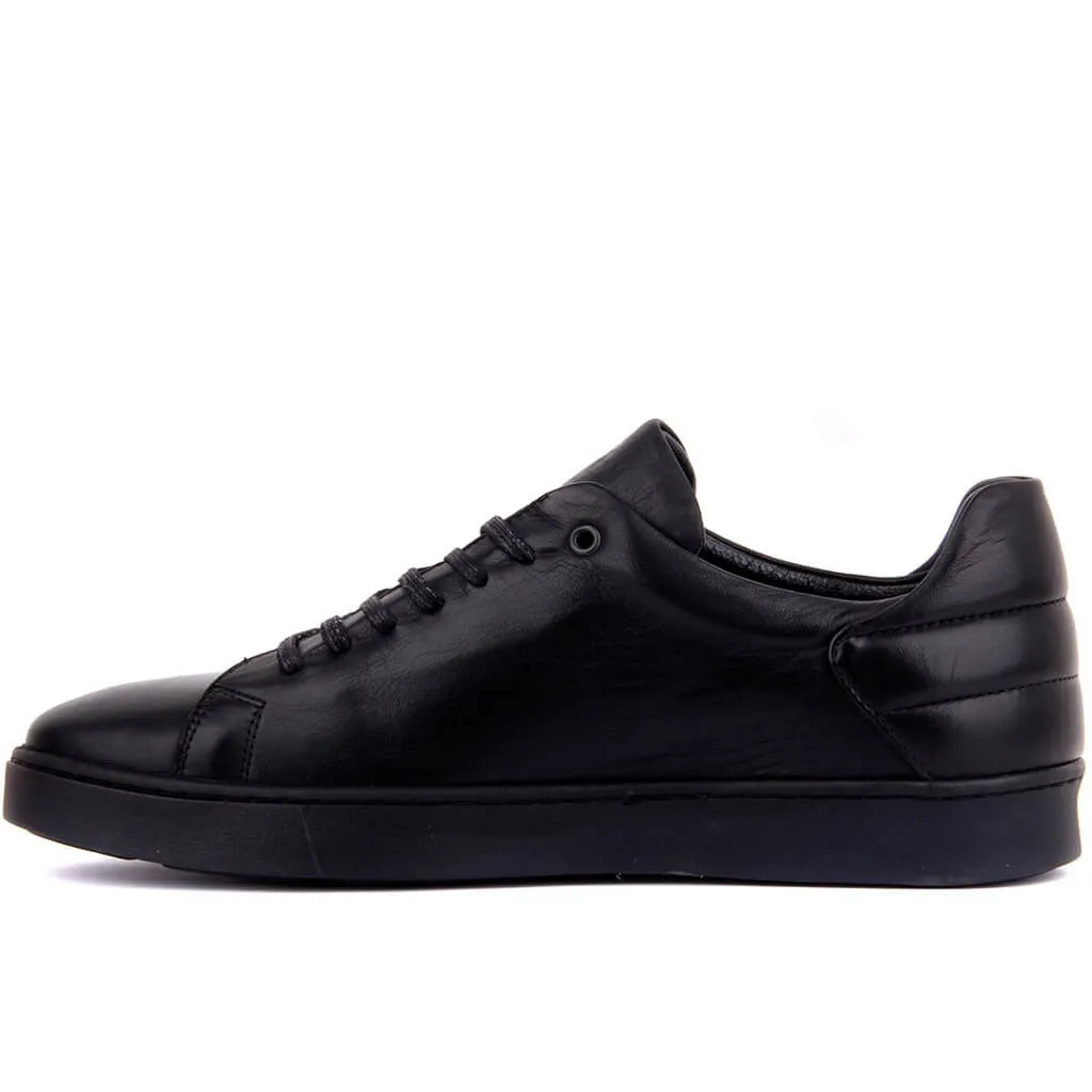 Sail-Lakers Black Leather Men 'S Casual Shoes | Обувь