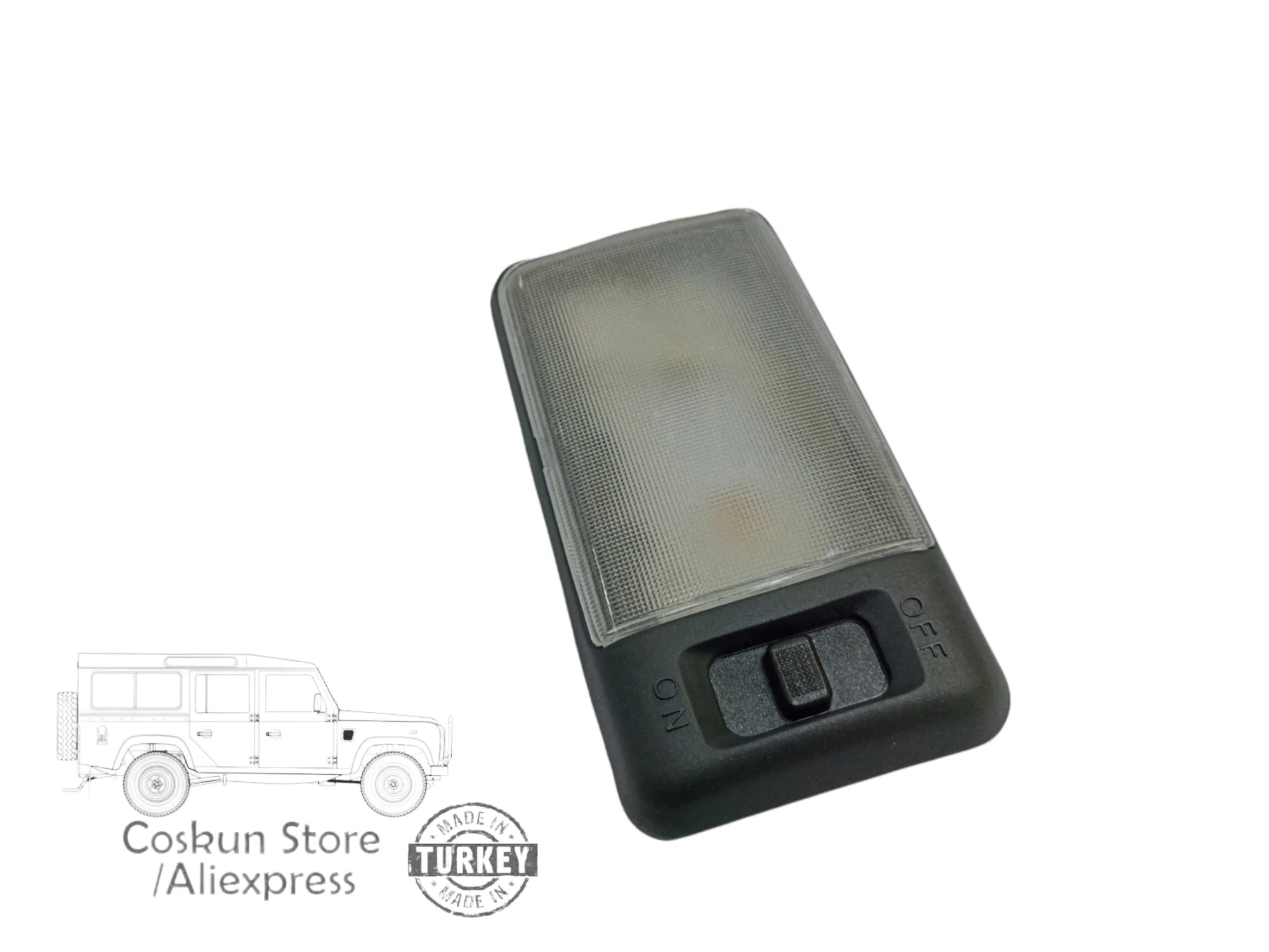 LAND ROVER DEFENDER 90 110 130 Внутренняя Люстра для крыши Часть # AMR3155