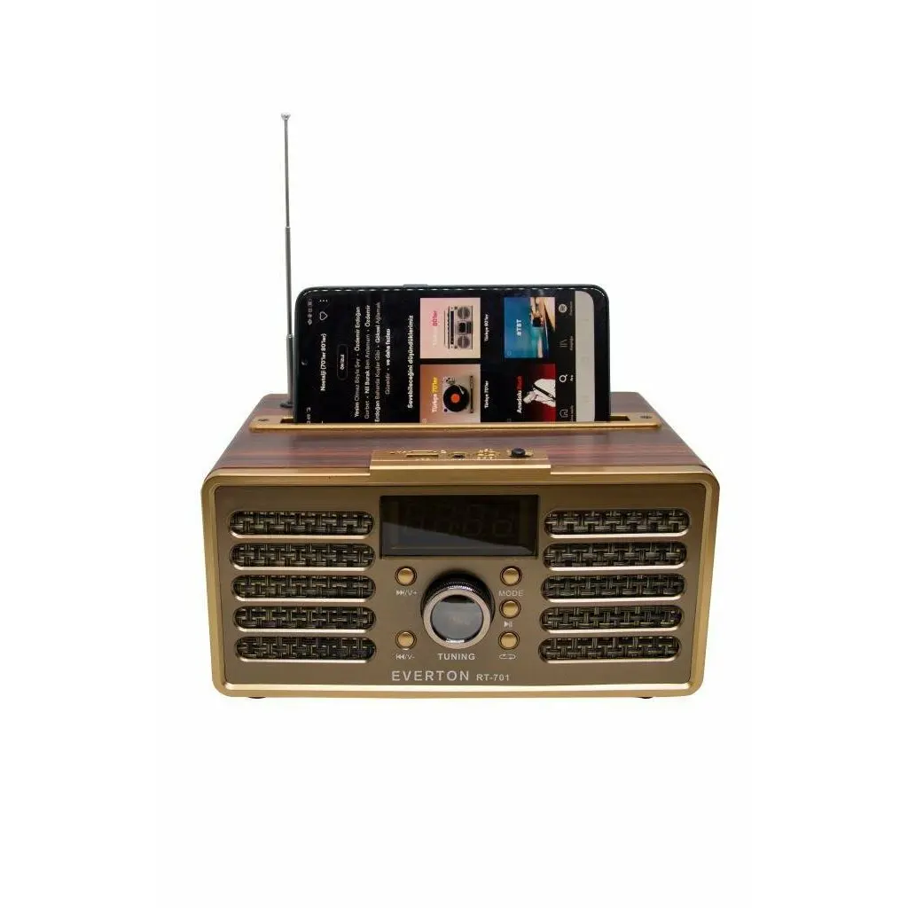 

Nostalgic Radio Everton RT-701 FM Radio with Bluetooth USB Input