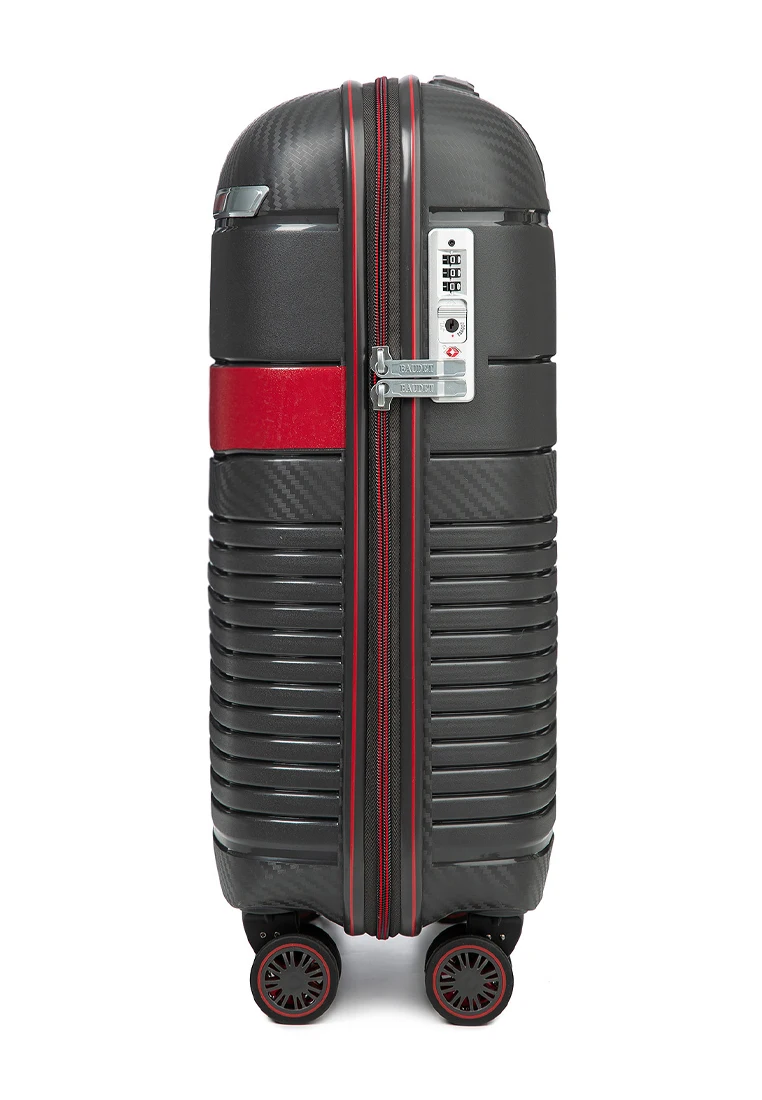 Чемодан пластиковый на четырех колесах BAUDET для ручной клади (размер S) 34 5 л. | Багаж