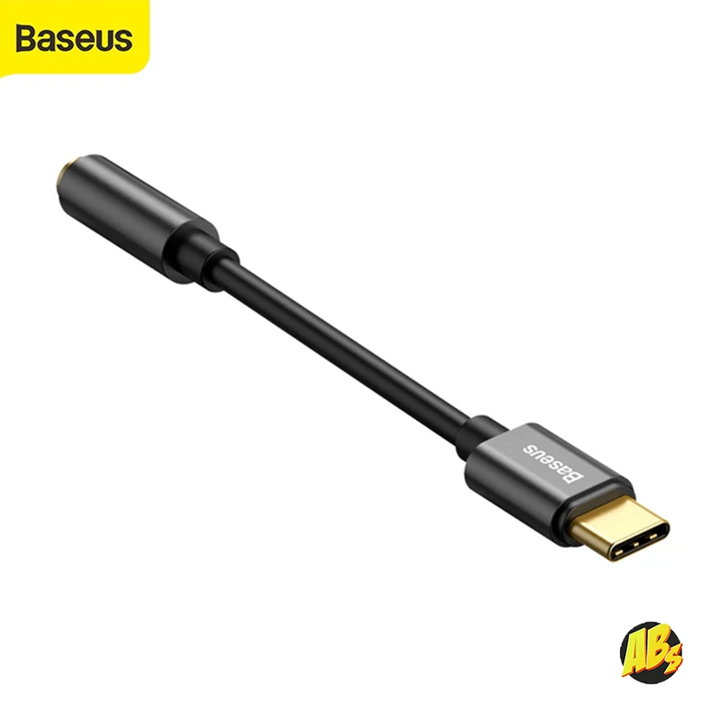 Переходник Baseus USB C на AUX 3.5 мм для наушников колонок адаптер type-c Samsung Xiaomi Realme Oneplus jack