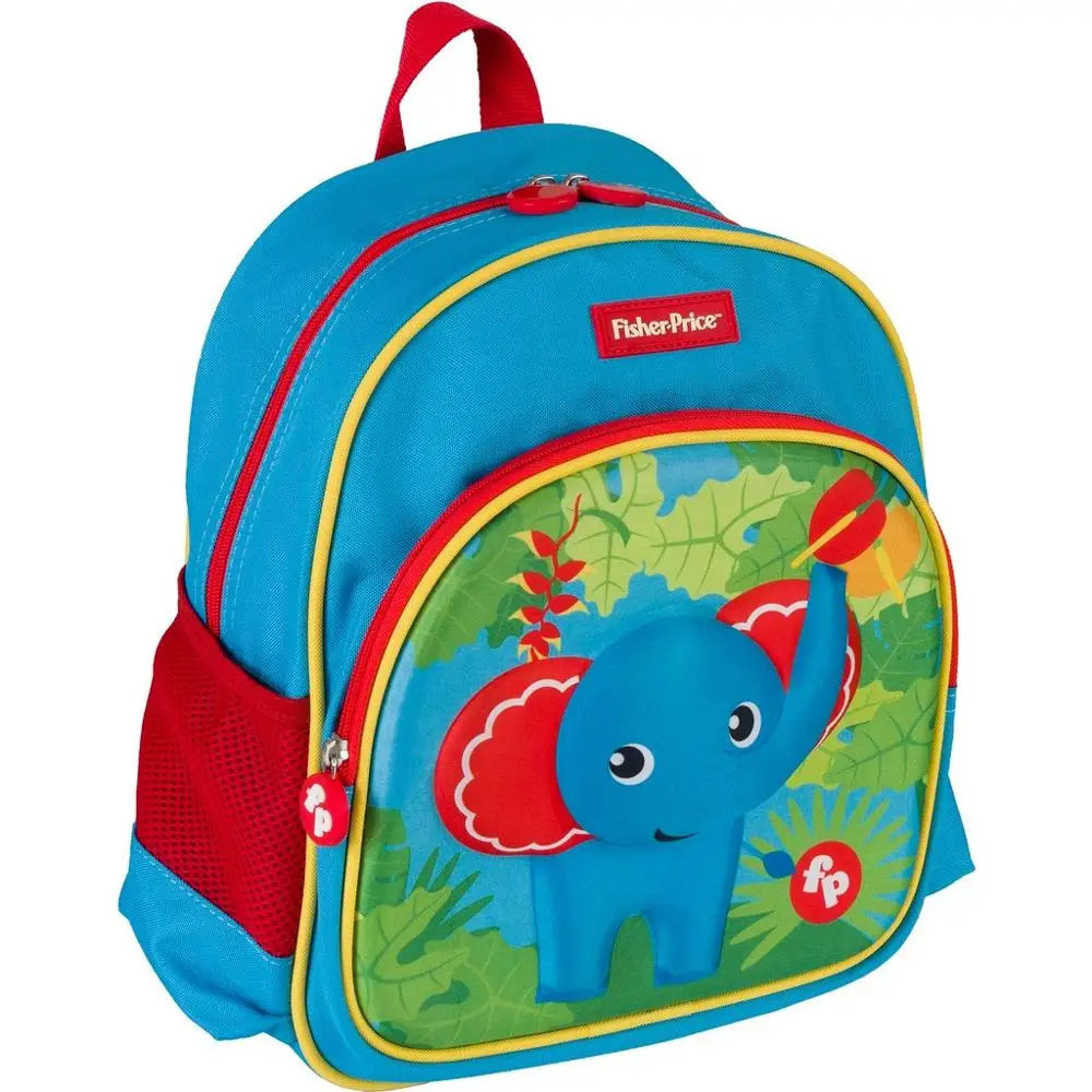 

Fisher-Prıce 3D Elephant Kindergarten Bag animal kids backpacks brand design girls boys backpack Toddler kids neoprene school ba