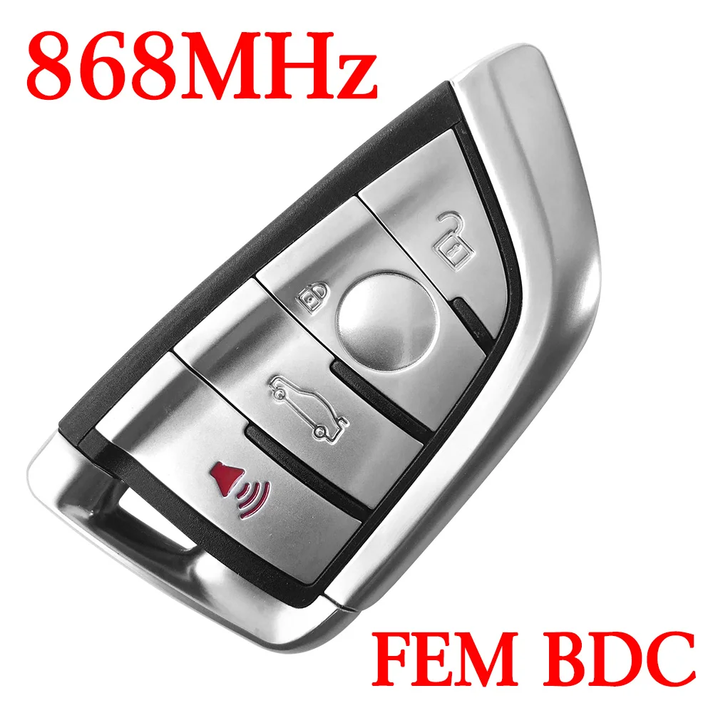 868 МГц бесконтактных смарт ключ для 2014 ~ 2018 B MW X5 X6 FEM BDC EWS5 Системы|Ключ от авто| |