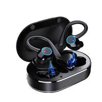 tws bluetooth wireless headphones sports waterproof 9d hifi headsetearbuds bluetooth 5 1 earphone with microphone touch control
