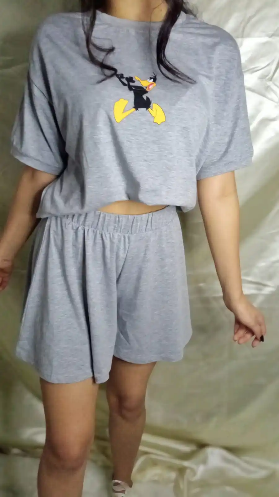

Summer Short Two Piece Set Women Clothes Top and Shorts Set Streetwear Sexy 2 Piece Outfits for Women Suits