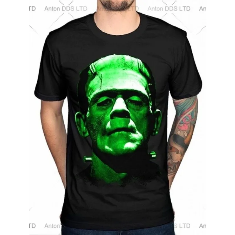 

2020 Newest Summer Plan 9 Frankenstein Head T-Shirt Vlad Dracula Wolfn Mummy