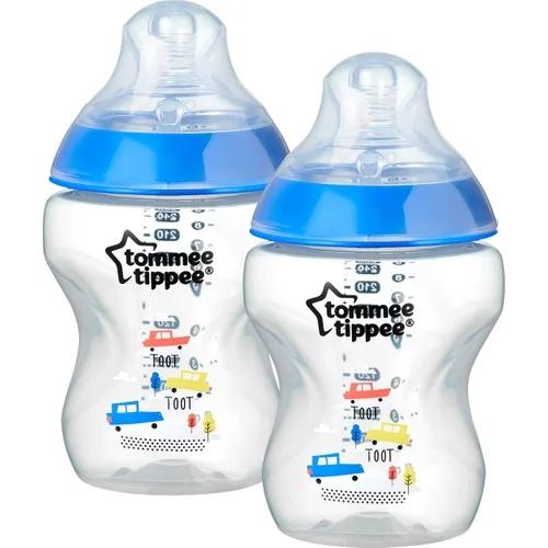 Tommee Tippee PP Closer to Nature Feeding Bottle, 260 ml x 2