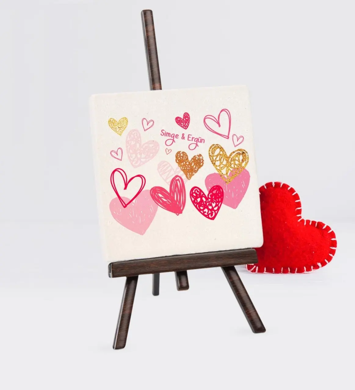

Personalized Valentine's Day Design Şovaleli Natural Stone-54