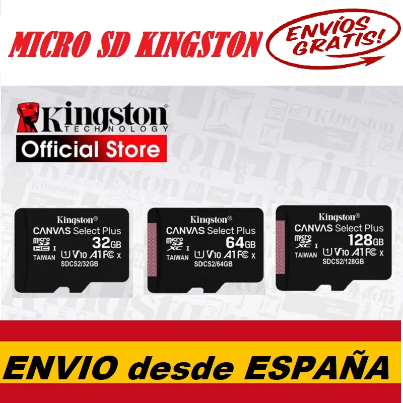 Карта памяти Kingston Canvas Plus класс 10 16-100% ГБ | Компьютеры и офис