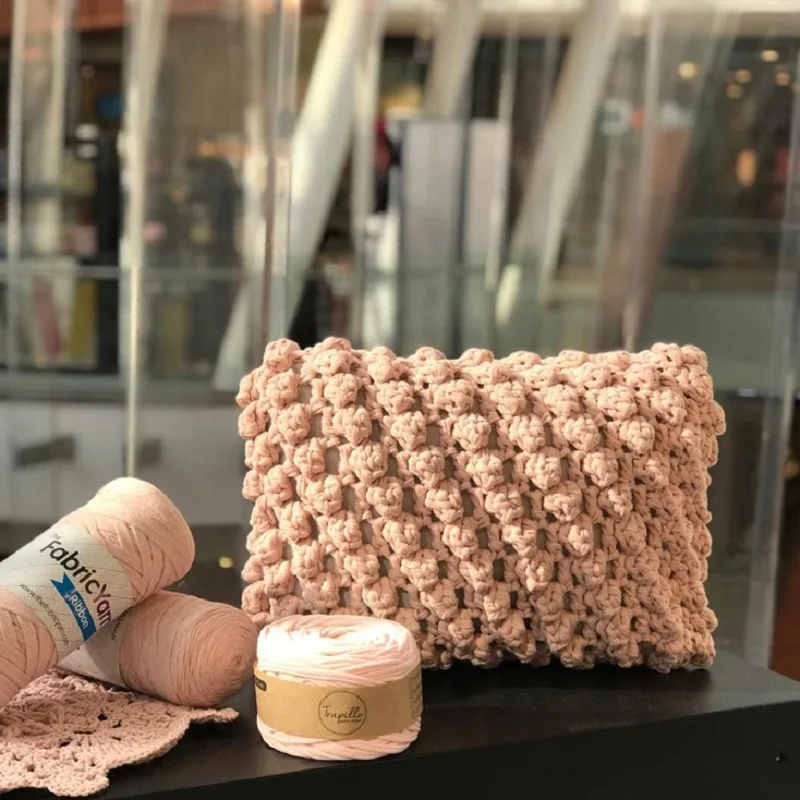 

Ribbon Yarn / Macrame Gradient Yarn Cord String 250gr 150mt / Made in Turkey