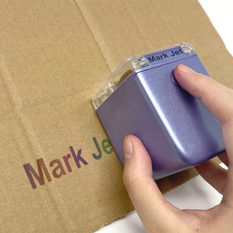 

Markjet Mini Printer Bluetooth Mobile Color Mini Handheld Printer Portable Wifi Printers PrinCube Handheld Inkjet Printer #R50