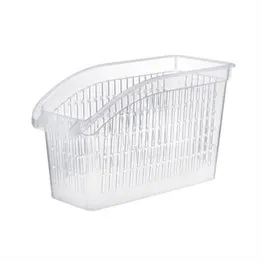 

Kitchen Refrigerator Organizer Hollow Plastic Storage Box 5pcs Adjustable Storage Box Includes Drawer Space Saver Food Preservat