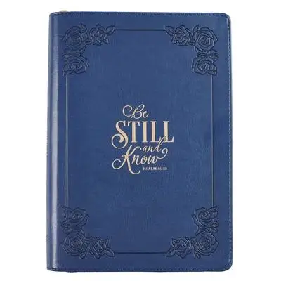 

Журнал Классический на молнии Luxleather Be Still - Psa 46:10