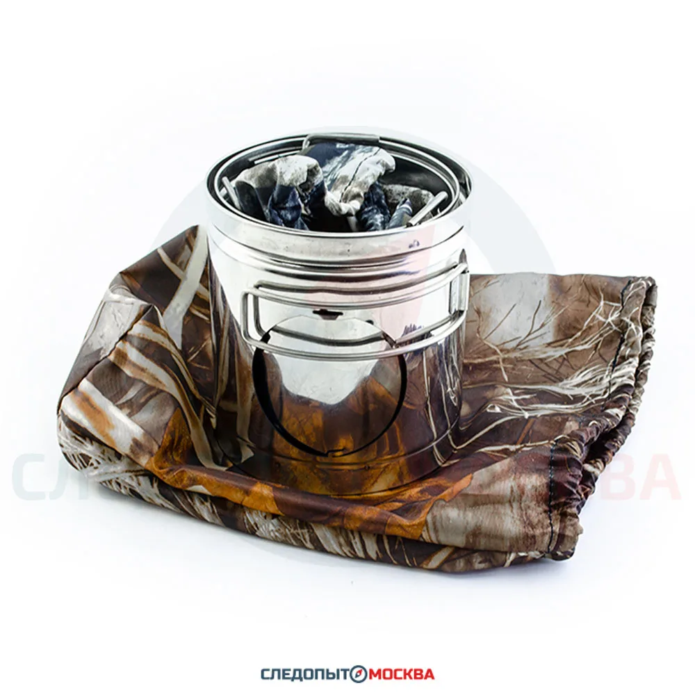 Походная турбопечка щепочница PS600Т на батарейках АА пошехонка портативная