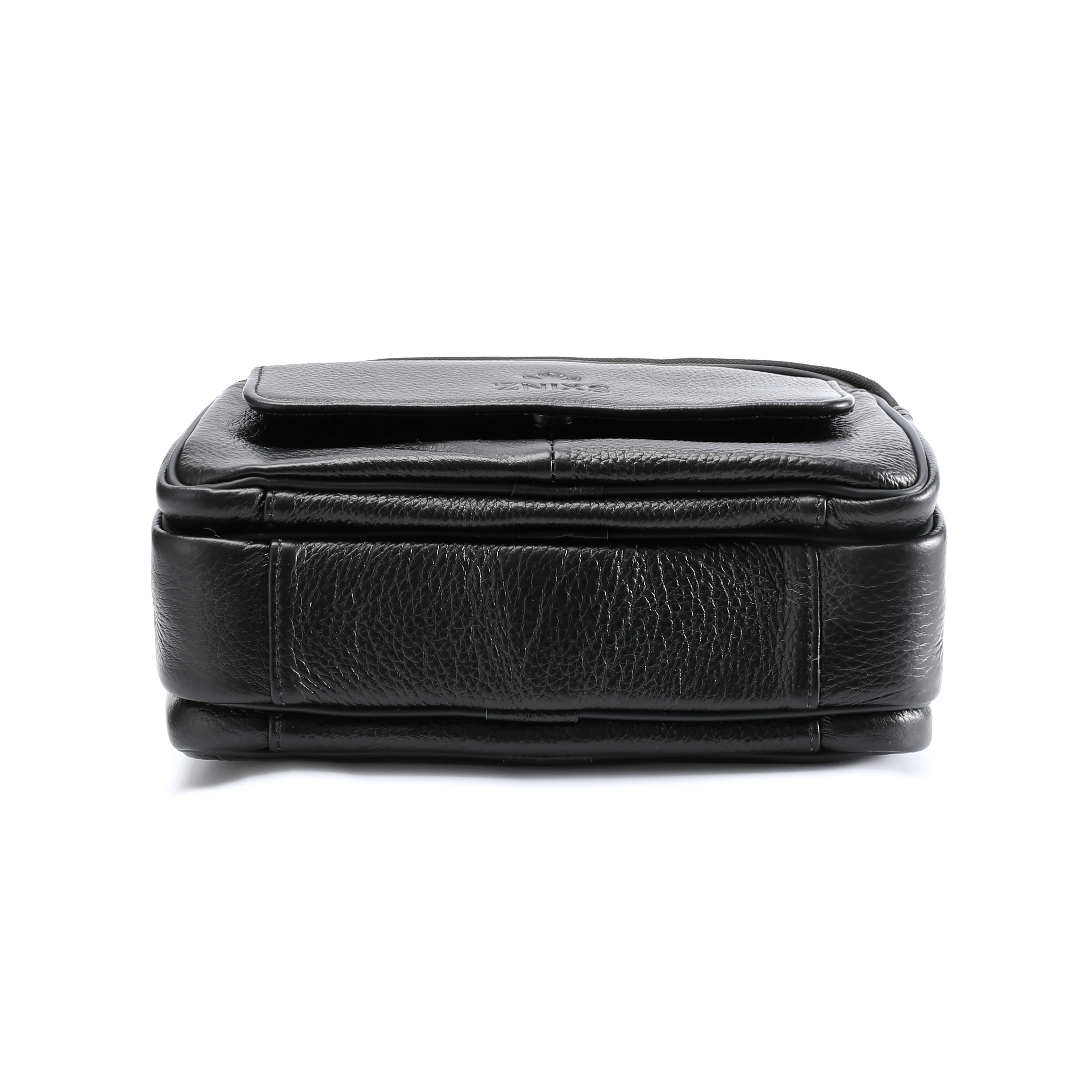 Brand 100% Genuine Leather Men's shoulder bag men's messenger bag horizontal satchel new small men's designer handbag men's bag