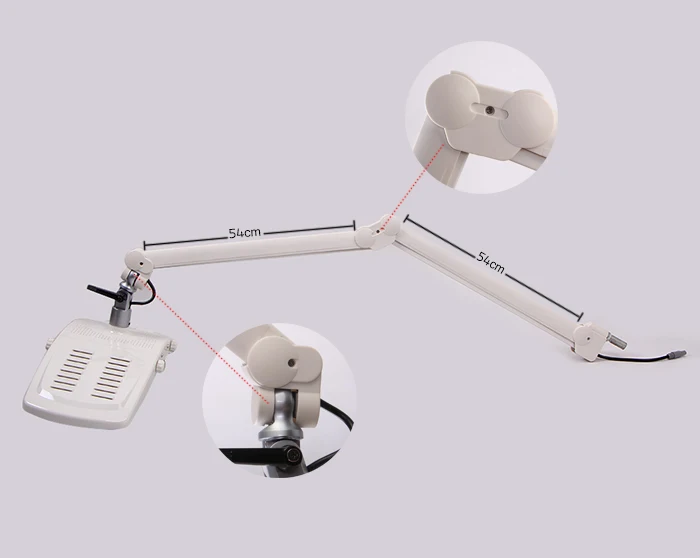 Напольная профессиональная PDT машина фотон омоложение кожи лица красный + синий