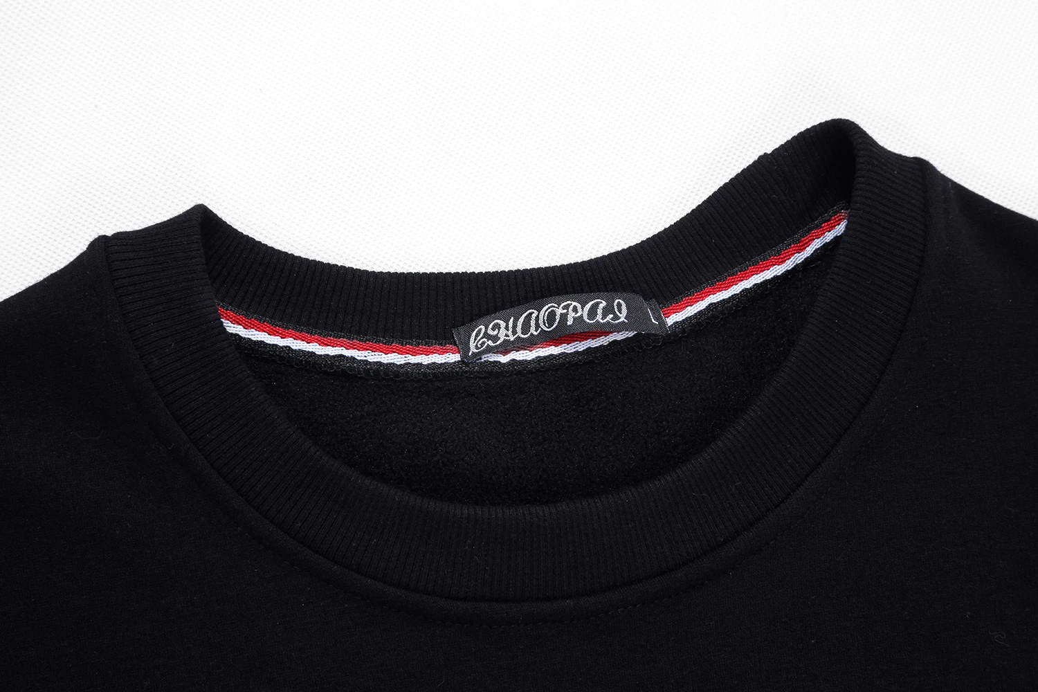 Черная Осенняя мужская верхняя одежда пуловер мужские толстовки флисовые с