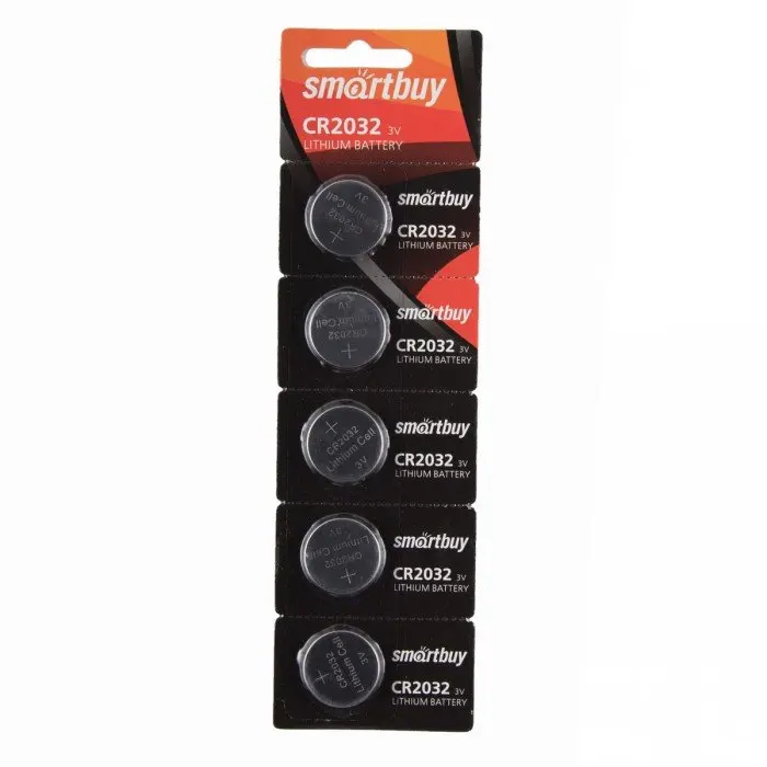 Lithium battery SmartBuy®CR2032 PC (100/4000) (sbbl-2032-5b) | Электроника