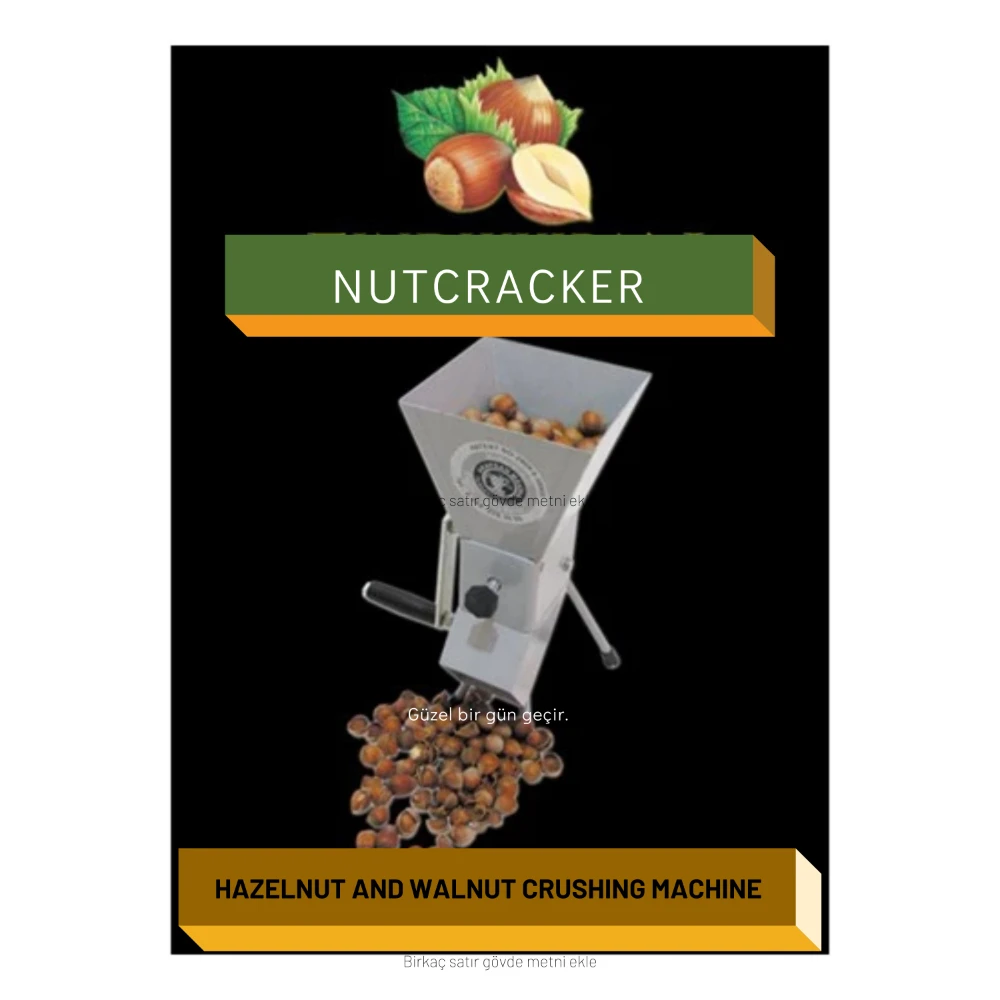 Nutcracker Hazelnut and Walnut Cracking Machine A Very Practical Product That Saves Space That Should Be Found in Every Kitchen