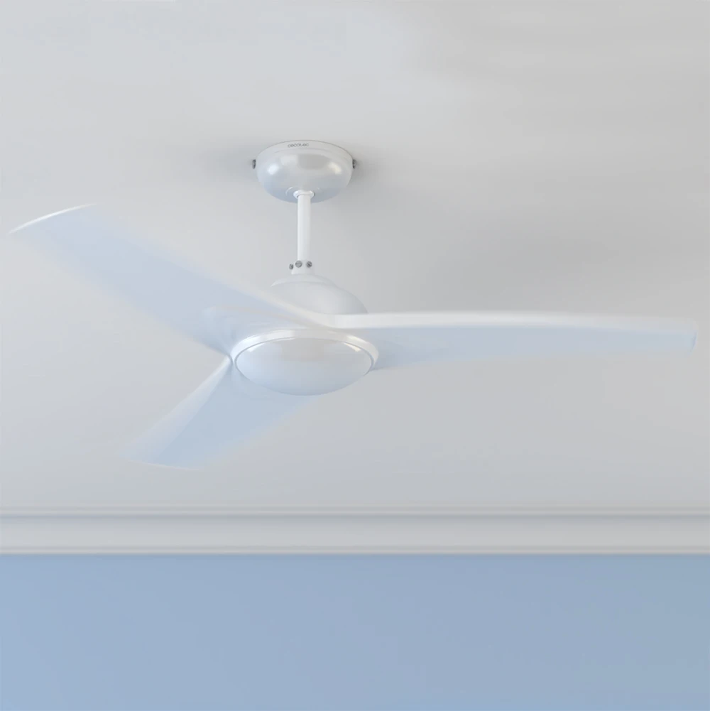 Потолочный вентилятор Cecotec energyaero silent 460. 3 лезвия дизайн 2 в 1 тихий скорости с