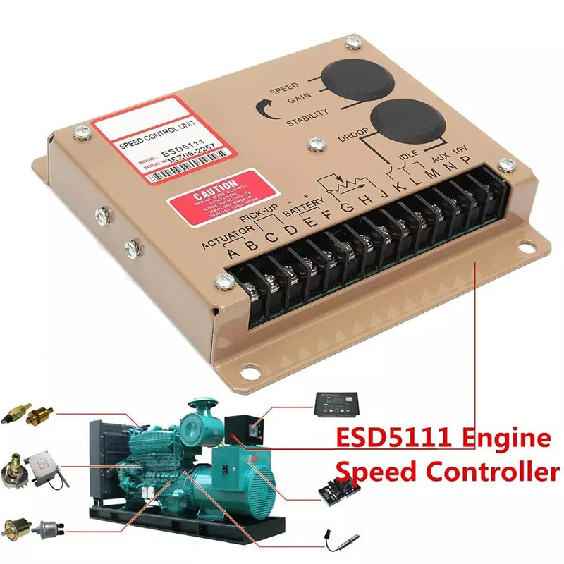 Блок управления скоростью генератора ESD5111|Детали и аксессуары| |