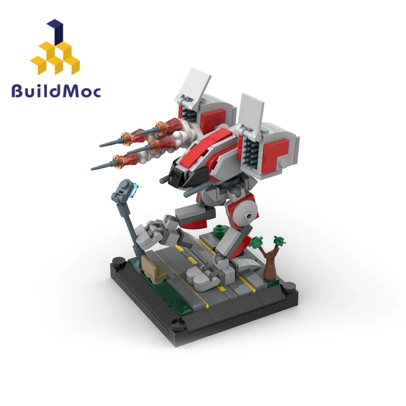 

BuildMoc Technical MOC-35171 Batteltech Catapult CPLT-C1Minifigures Set Building Blocks Sterne Filme Christmas Gift DropShipping