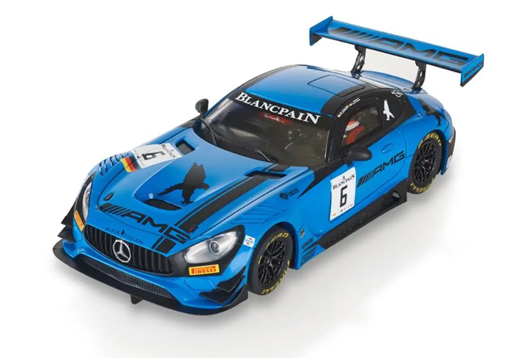 Скальпотный Mercedes AMG GT3 #6 черный Сокол| |