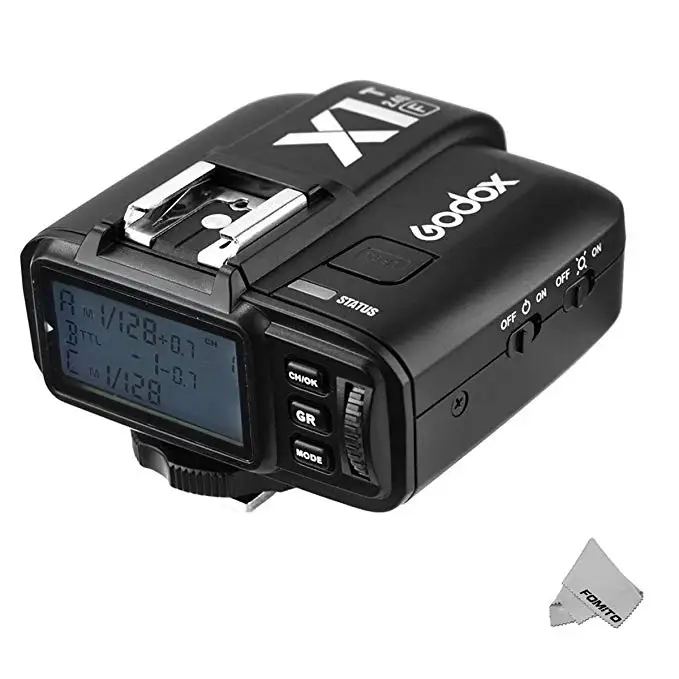 Беспроводной радиосинхронизатор вспышки Godox X1T-F TTL 2 4 ГГц система X для камер Fuji
