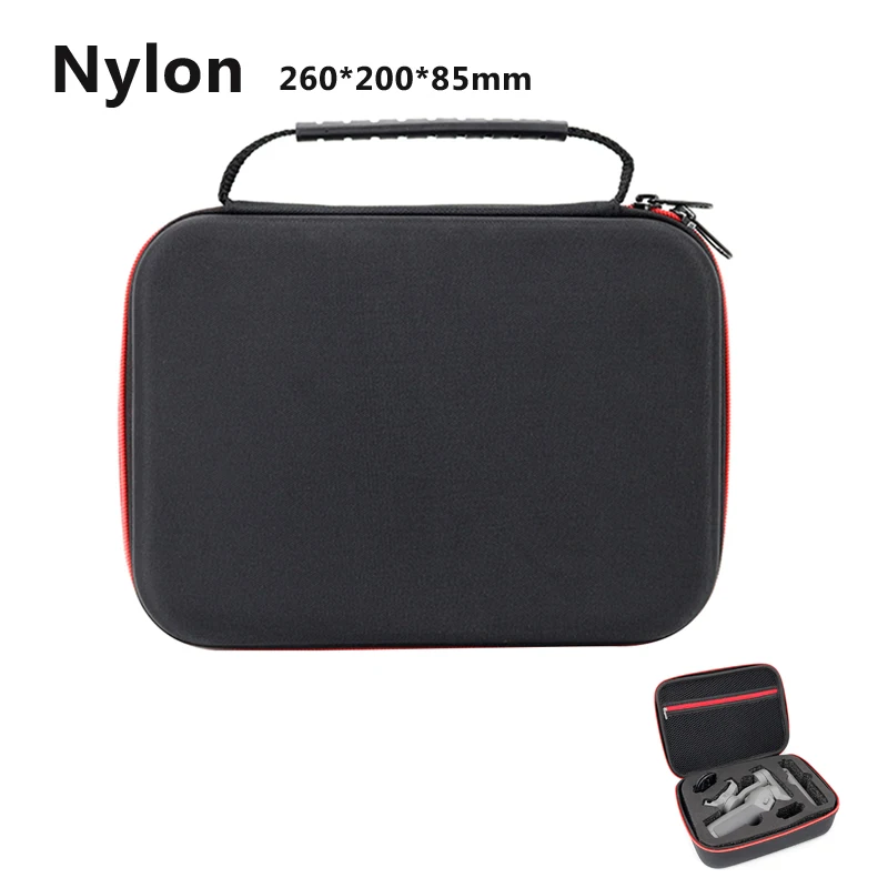Nylon Портативный защитный чехол для переноски из нейлона PU Сумка для хранения ручной карданный ящик для хранения для DJI OSMO Mobile 3 Аксессуары - Цвет: Nylon