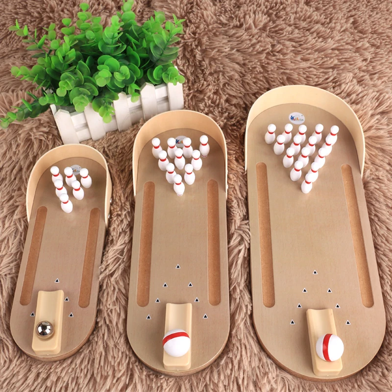 

Настольная игра для боулинга WEMMICKS, мини-игрушка для дома, интерактивная игра для детей и родителей, развивающая головоломка для интеллекта