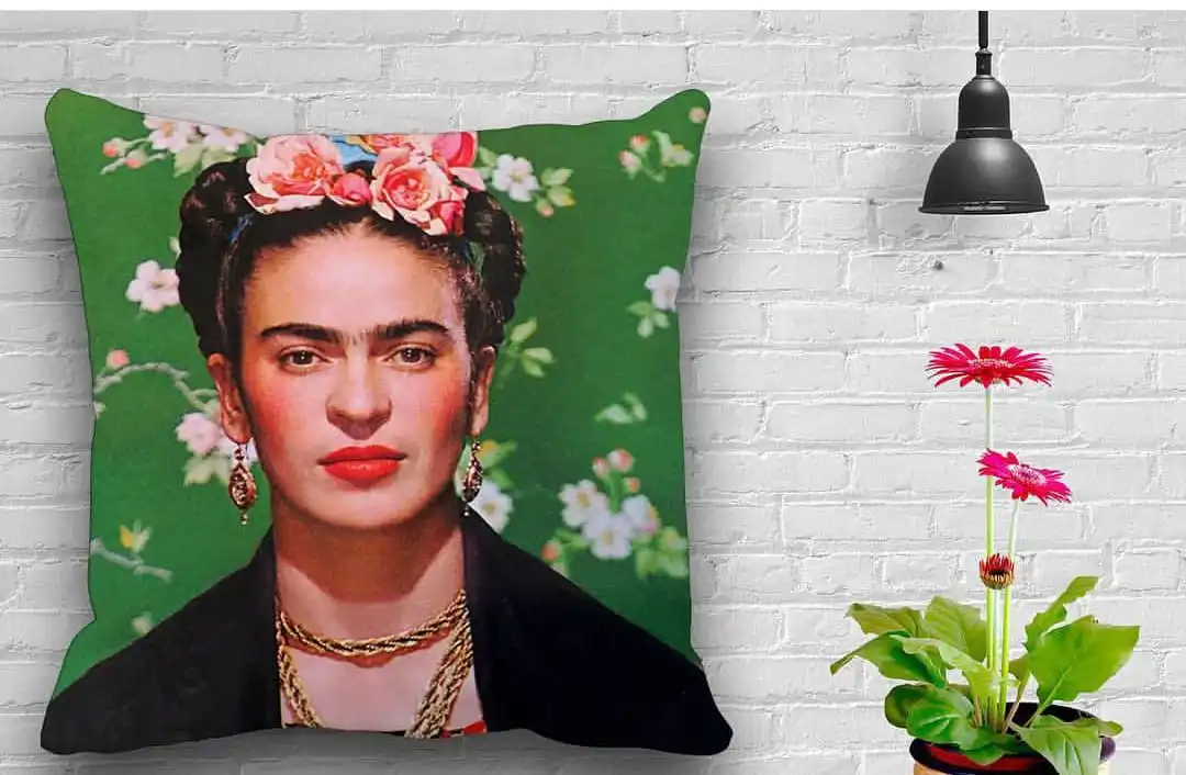 

Kahlo Frida Portrait Pattern Printed Cushion Cover Decorative Sofa Pillow Case Car Home Decor Throw Pillowcase Cotton Linen