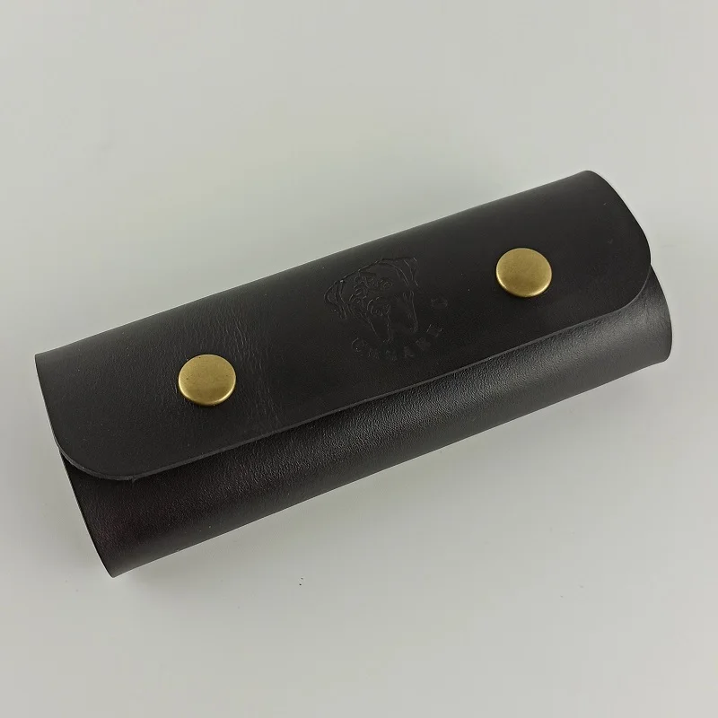 Ключница для разного типа больших ключей (до 12 см) из натуральной кожи ручной