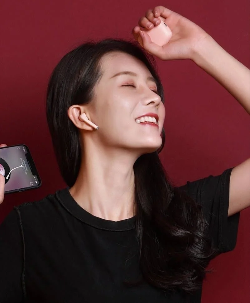 Наушники Baseus Encok W04 Pro Розовые|Наушники и гарнитуры| |