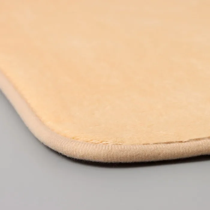 Набор ковриков для ванной и туалета SAVANNA Memory foam 2 шт 60x90 см 40x60 цвет бежевый | Дом сад