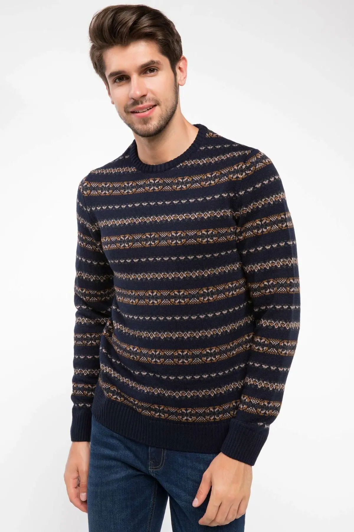 DeFacto Man Pullover-J0480AZ18WN | Мужская одежда