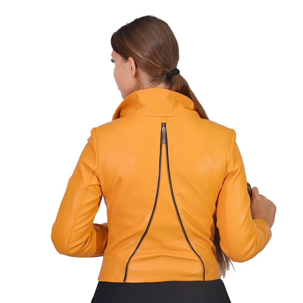 Zoramotti,Leather Jacket,Genuine Leather,Lambskin,Classic,quality,Natural Leather,Keeps,Warm