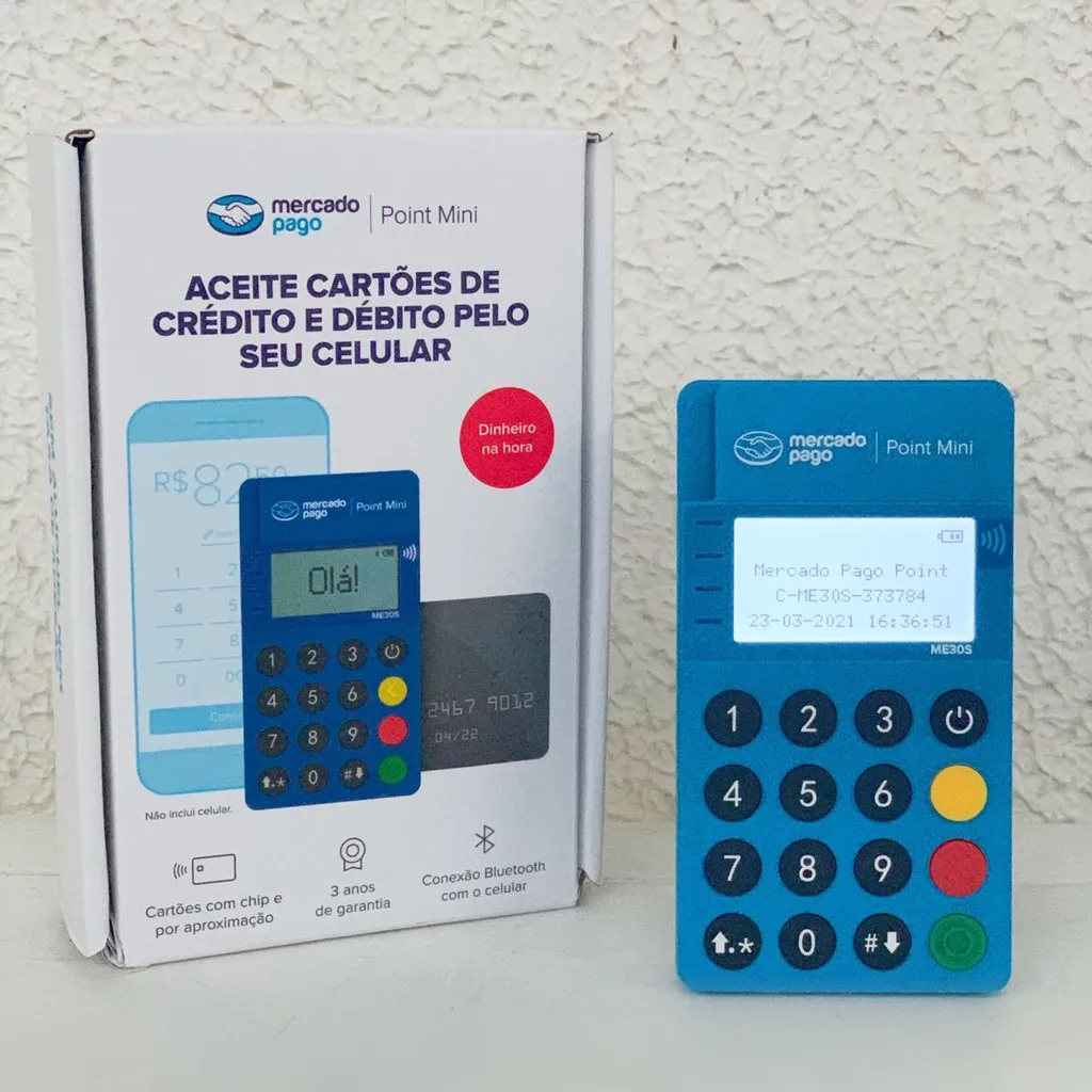 

Mini Point Card Machinery ME30S NFC Market Paid Credit and Debito